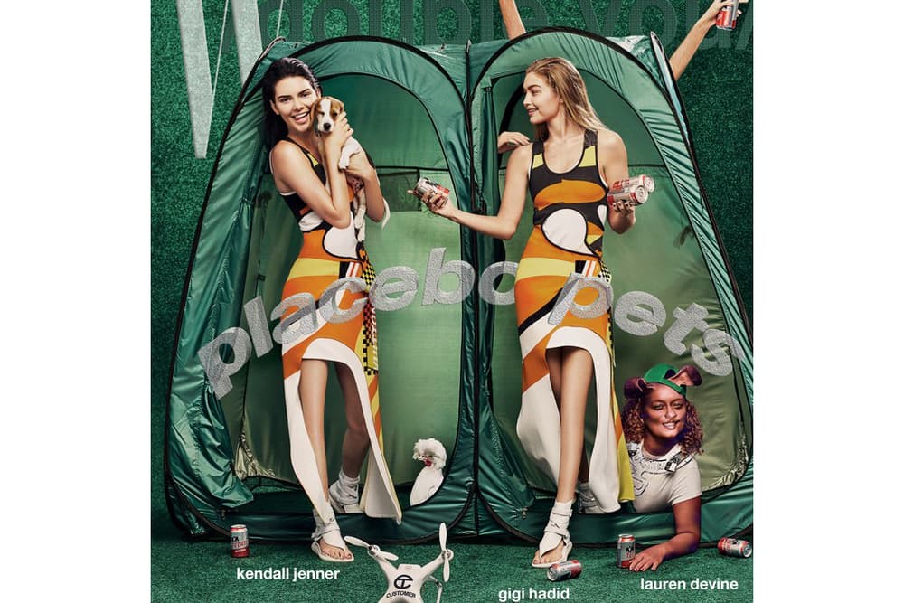 Kendall Jenner and Gigi Hadid W Magazine Art Issue 10 Year