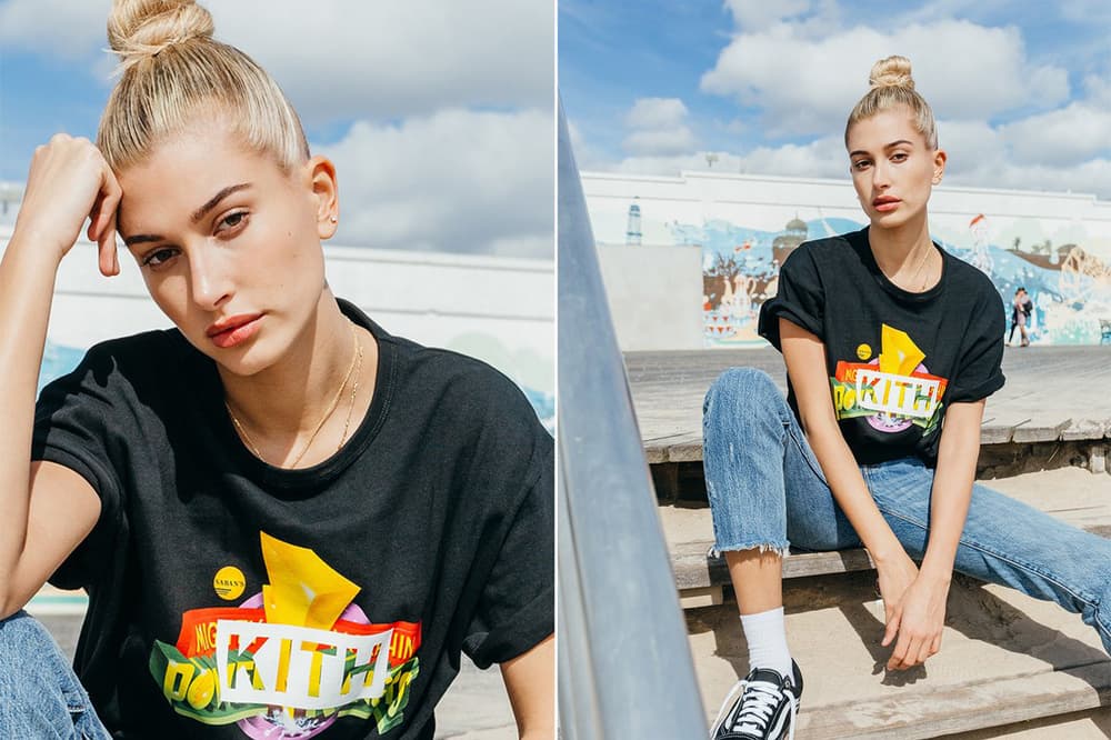 KITH Power Rangers Collection Lookbook Hailey Baldwin