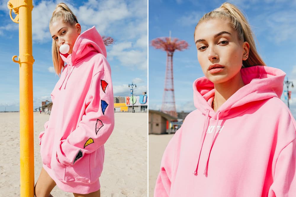 KITH Power Rangers Collection Lookbook Hailey Baldwin