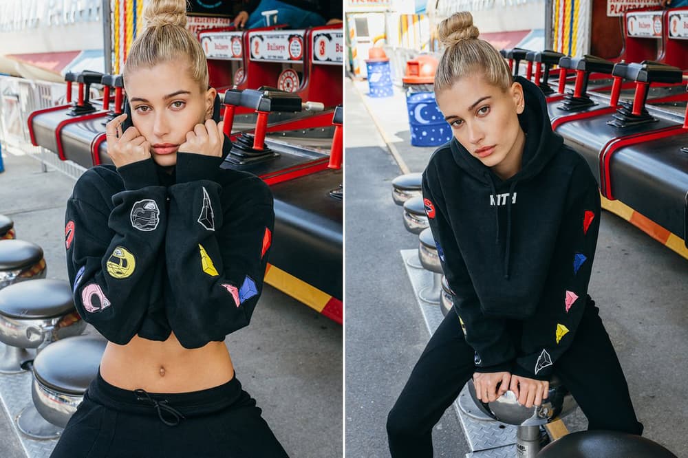 KITH Power Rangers Collection Lookbook Hailey Baldwin