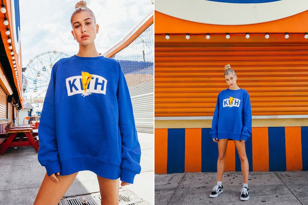 KITH Power Rangers Collection Lookbook Hailey Baldwin