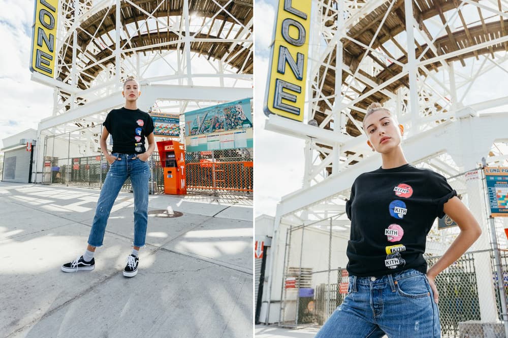 KITH Power Rangers Collection Lookbook Hailey Baldwin