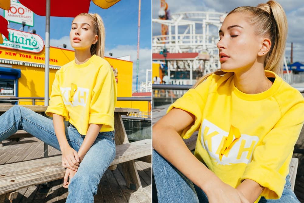 KITH Power Rangers Collection Lookbook Hailey Baldwin