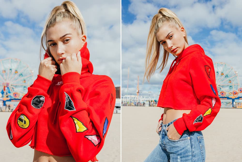 KITH Power Rangers Collection Lookbook Hailey Baldwin