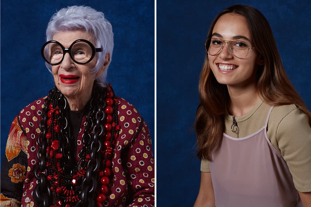 Iris Apfel Hari Nef Luxottica Eyewear Class of 2016