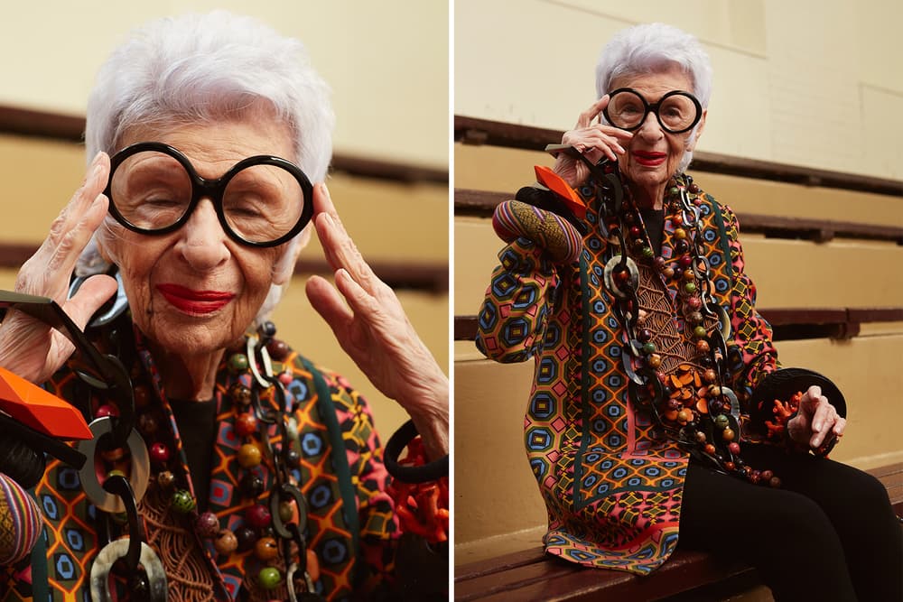 Iris Apfel Hari Nef Luxottica Eyewear Class of 2016