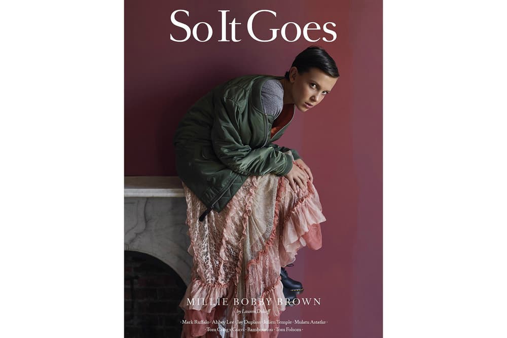 Millie Bobby Brown First Magazine Cover