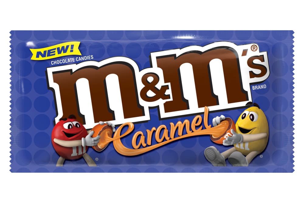 Caramel Filled M&M's