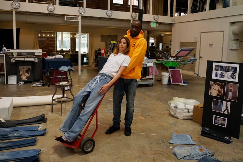 OFF-WHITE Levis Denim Jeans Collaboration