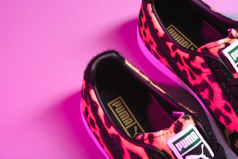 Puma Clyde Suits Cheetah Zebrah Print Animal Pack Sneaker