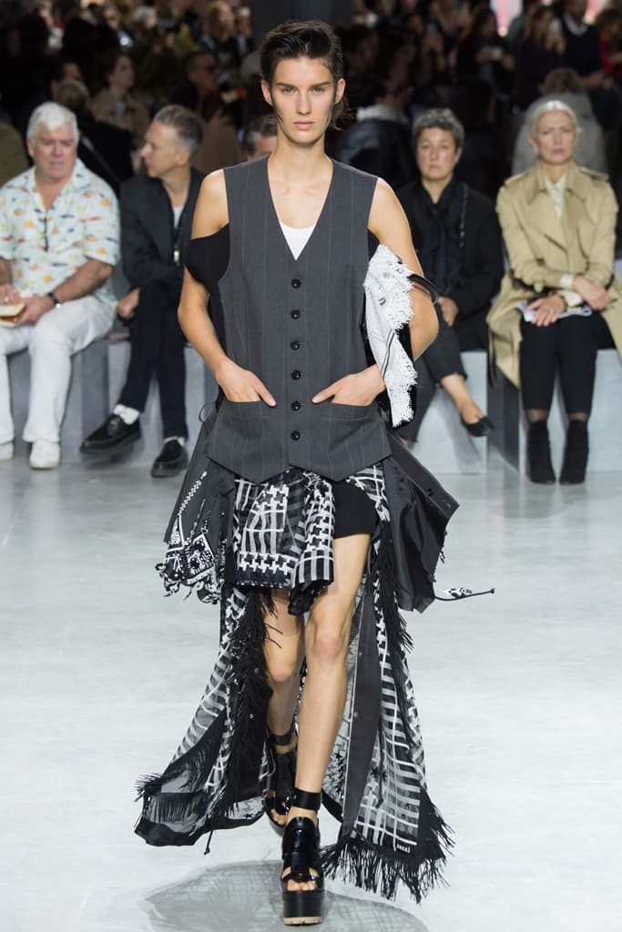 Sacai Paris Fashion Week Chitose Abe 2017 Spring