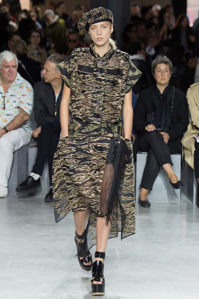 Sacai Paris Fashion Week Chitose Abe 2017 Spring