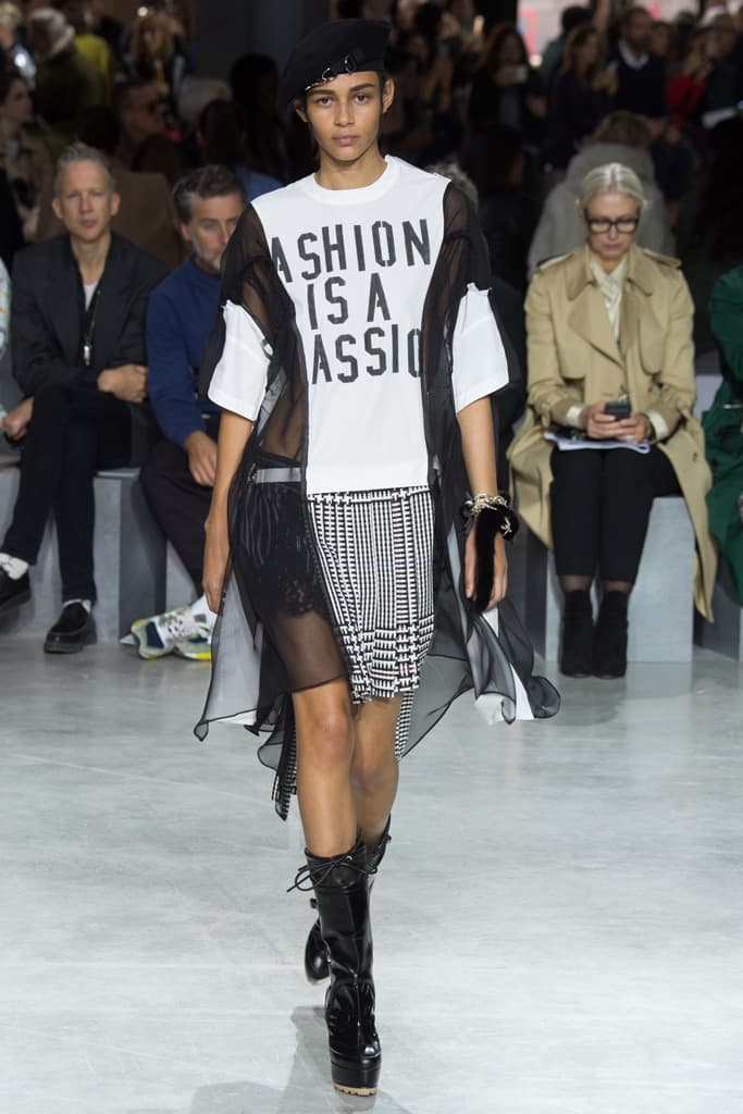 Sacai Paris Fashion Week Chitose Abe 2017 Spring