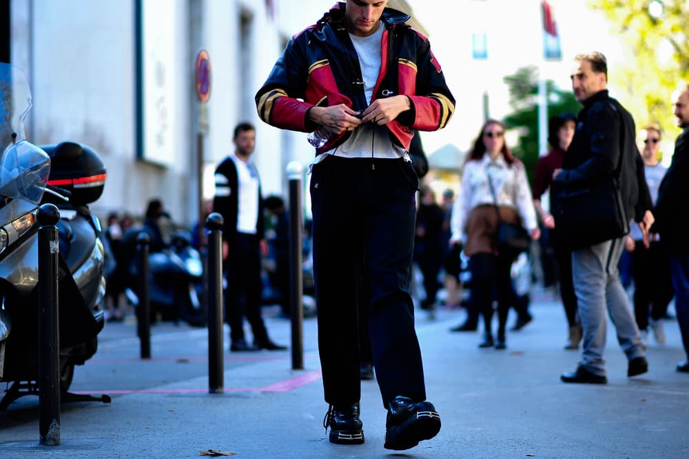 streetsnaps paris fashion week thrasher adidas balenciaga chanel louis vuitton