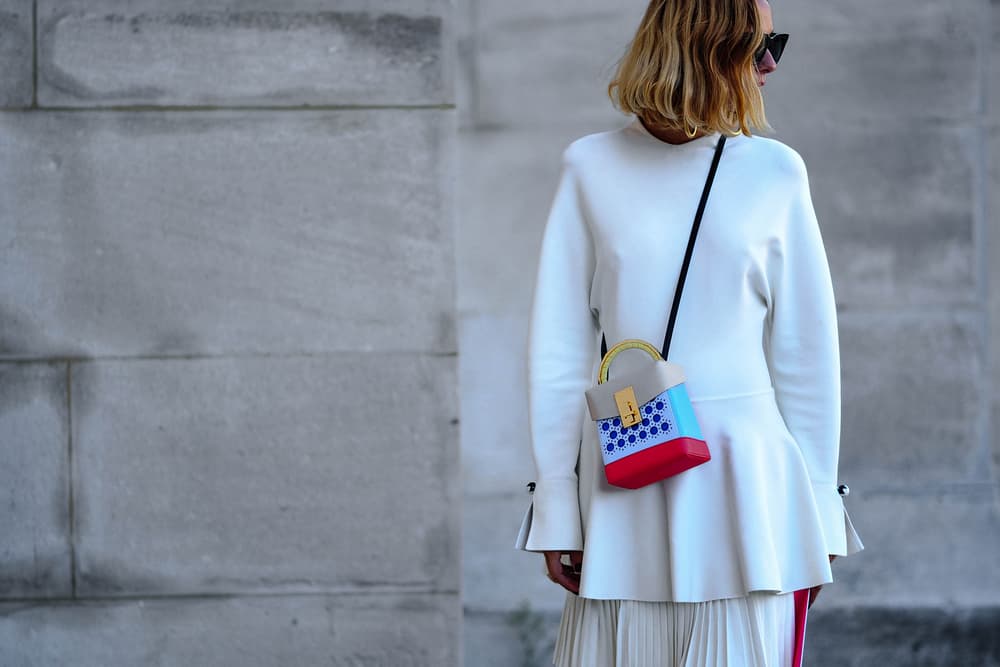 streetsnaps paris fashion week off white adidas yeezy boost 350 v2 comme des garcons