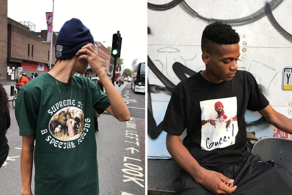 Supreme 2016 Fall T-Shirt Collection Gucci Mane Blade