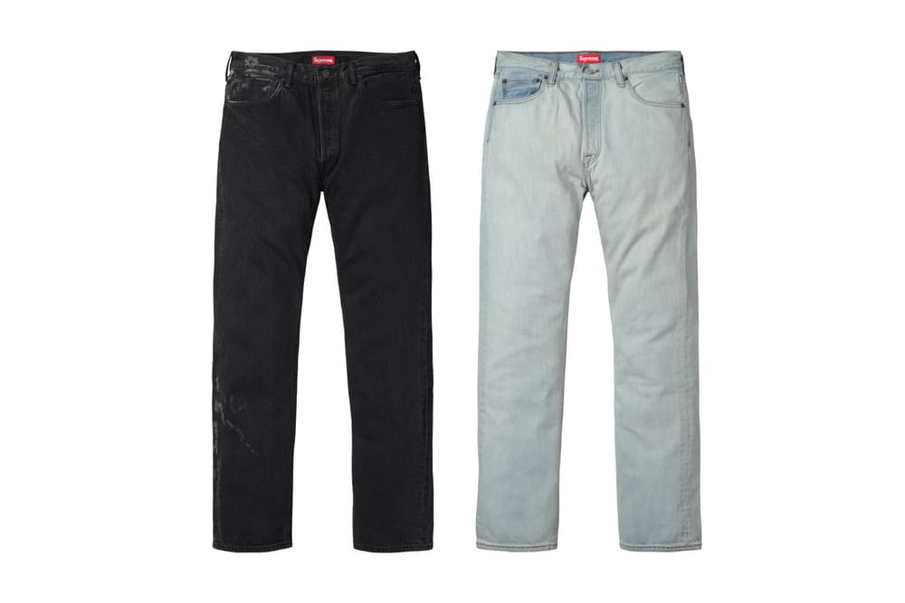 Supreme Levi's 2016 Fall Winter Collection