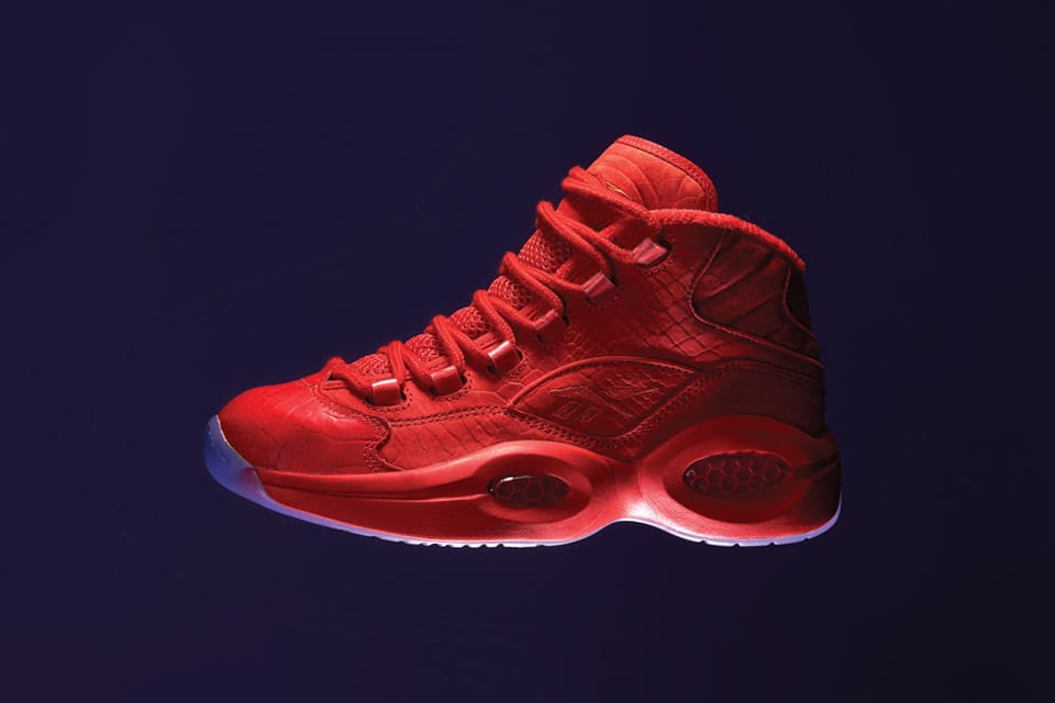 all red reebok iversons