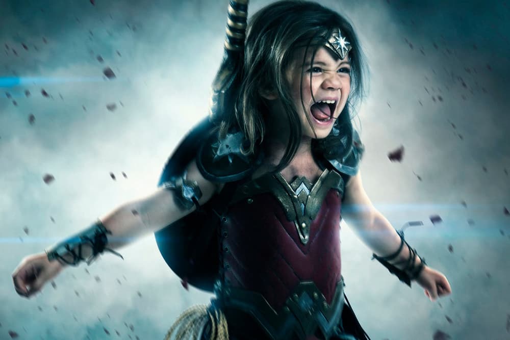 Wonder Woman Three Year Old Josh Rossi
