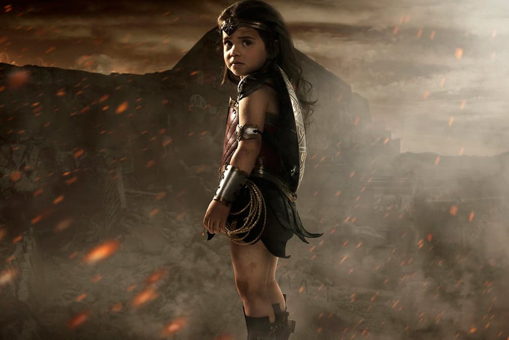 Wonder Woman Three Year Old Josh Rossi