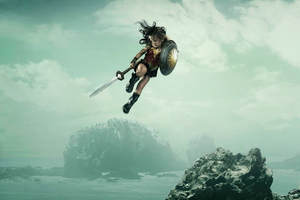 Wonder Woman Three Year Old Josh Rossi