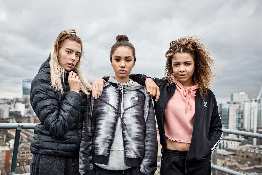 vicky grout footasylum london nike adidas nicce sportswear athleisure