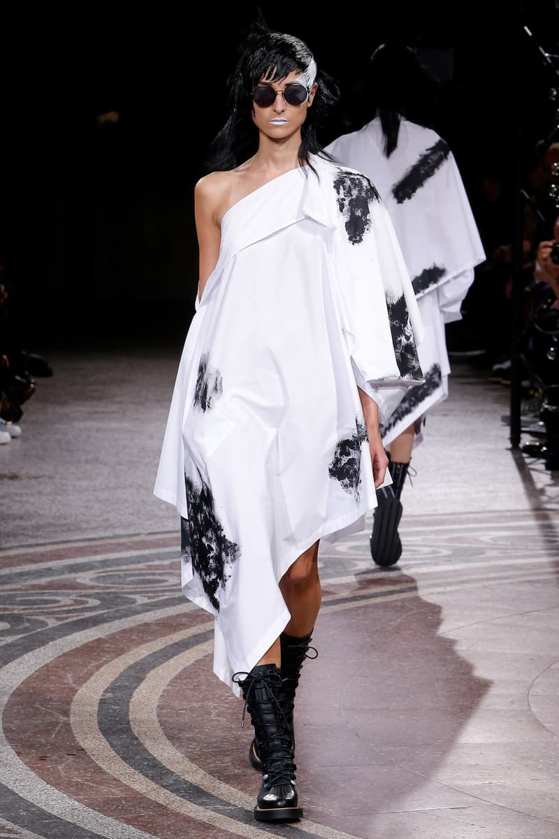 yohji yamamoto paris fashion week pfw spring summer 2017 runway
