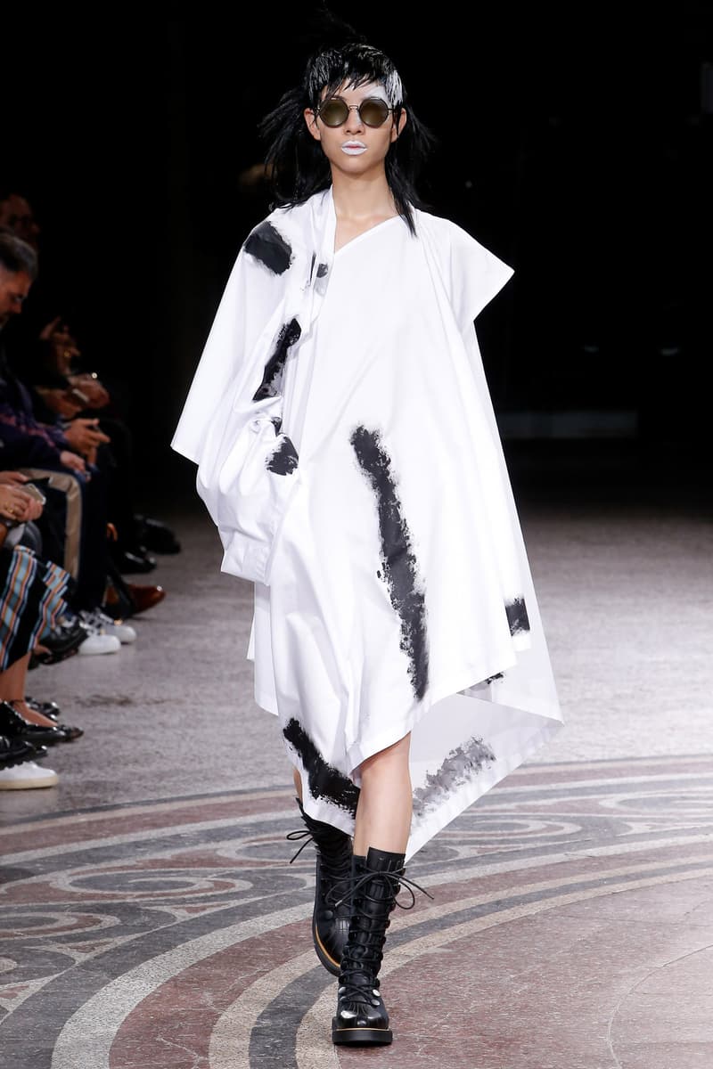 yohji yamamoto paris fashion week pfw spring summer 2017 runway