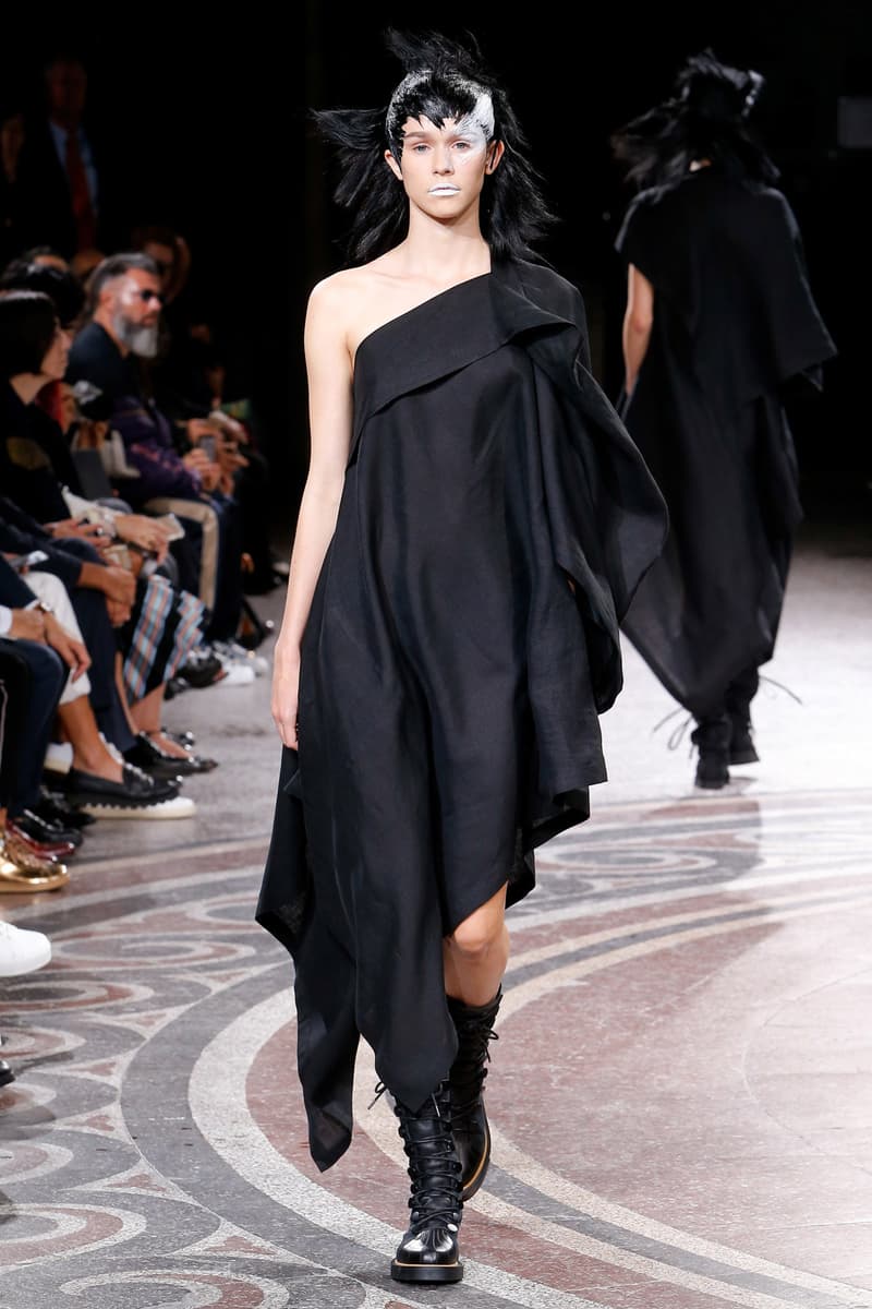yohji yamamoto paris fashion week pfw spring summer 2017 runway