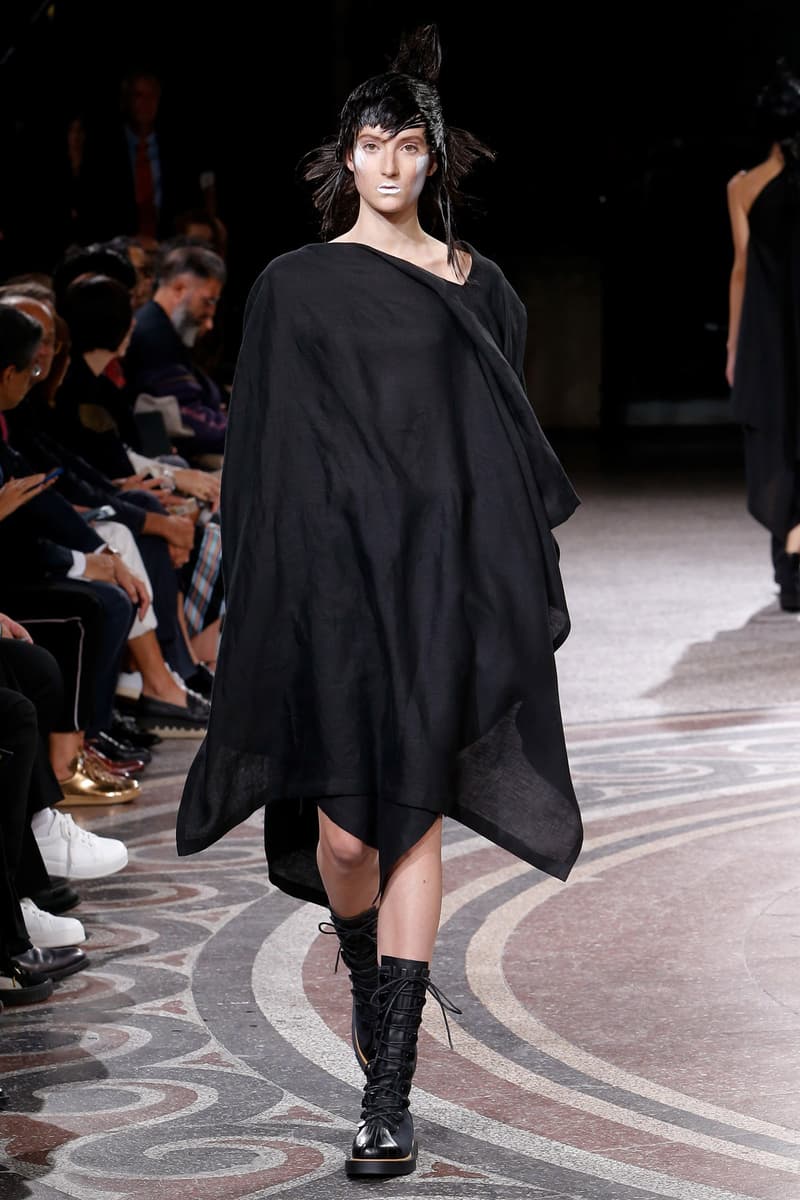 yohji yamamoto paris fashion week pfw spring summer 2017 runway