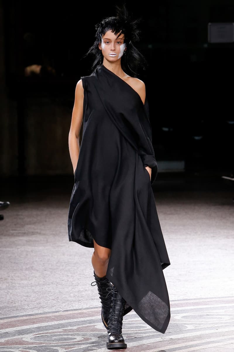 yohji yamamoto paris fashion week pfw spring summer 2017 runway