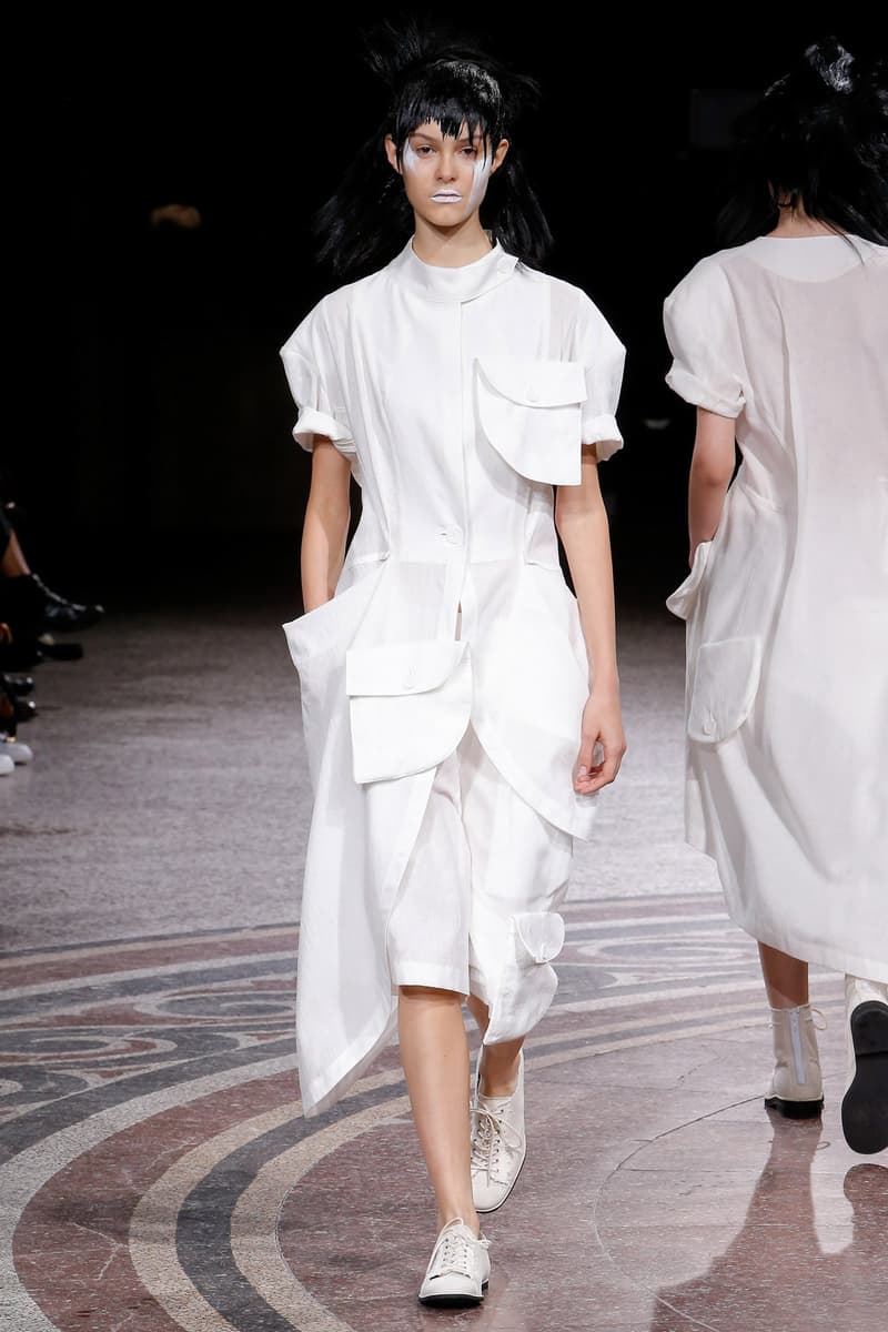 yohji yamamoto paris fashion week pfw spring summer 2017 runway