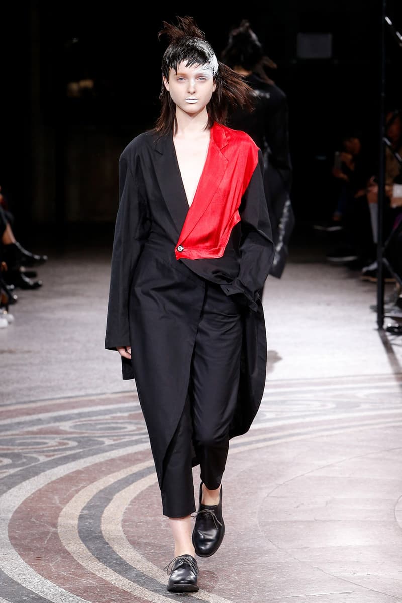 yohji yamamoto paris fashion week pfw spring summer 2017 runway