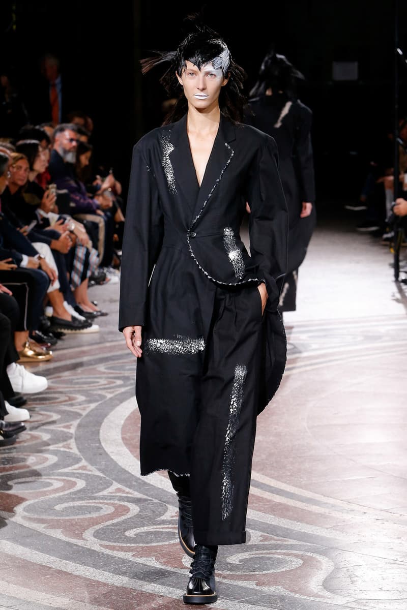 yohji yamamoto paris fashion week pfw spring summer 2017 runway