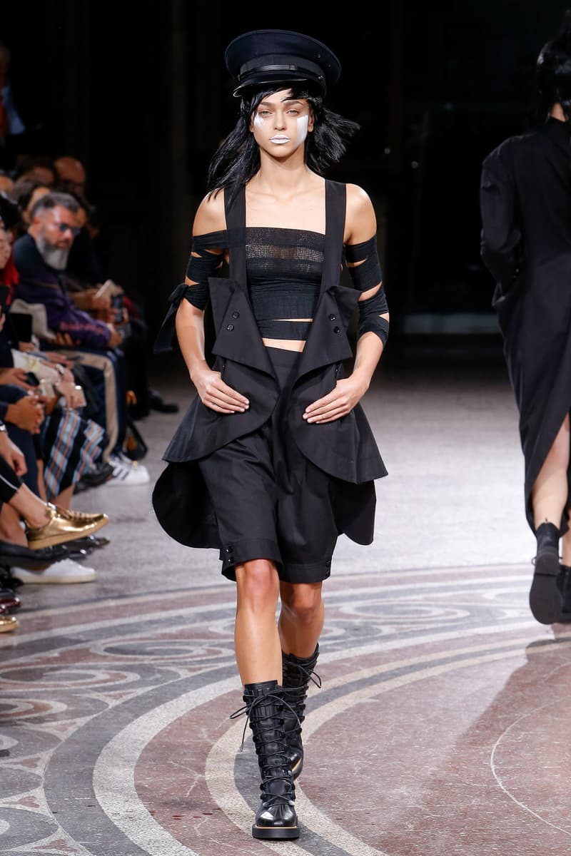 yohji yamamoto paris fashion week pfw spring summer 2017 runway