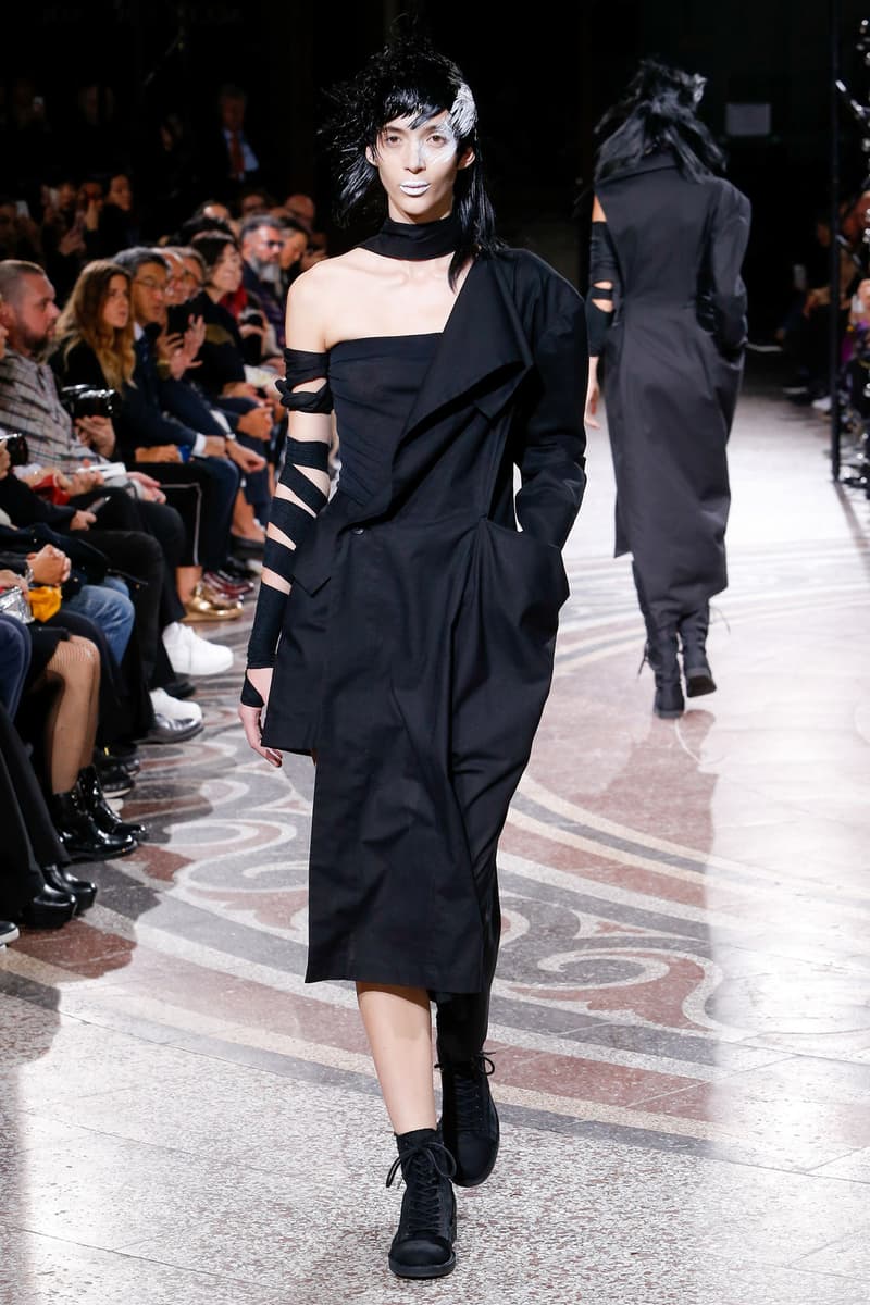 yohji yamamoto paris fashion week pfw spring summer 2017 runway