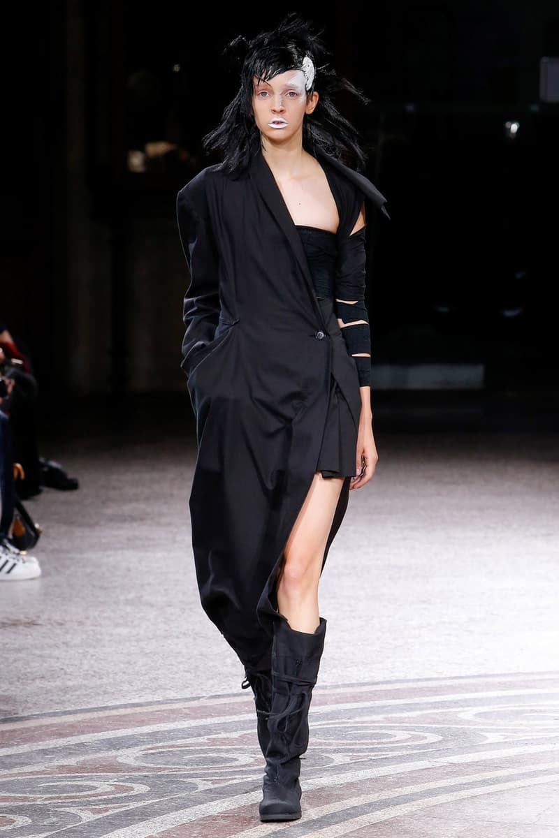 yohji yamamoto paris fashion week pfw spring summer 2017 runway
