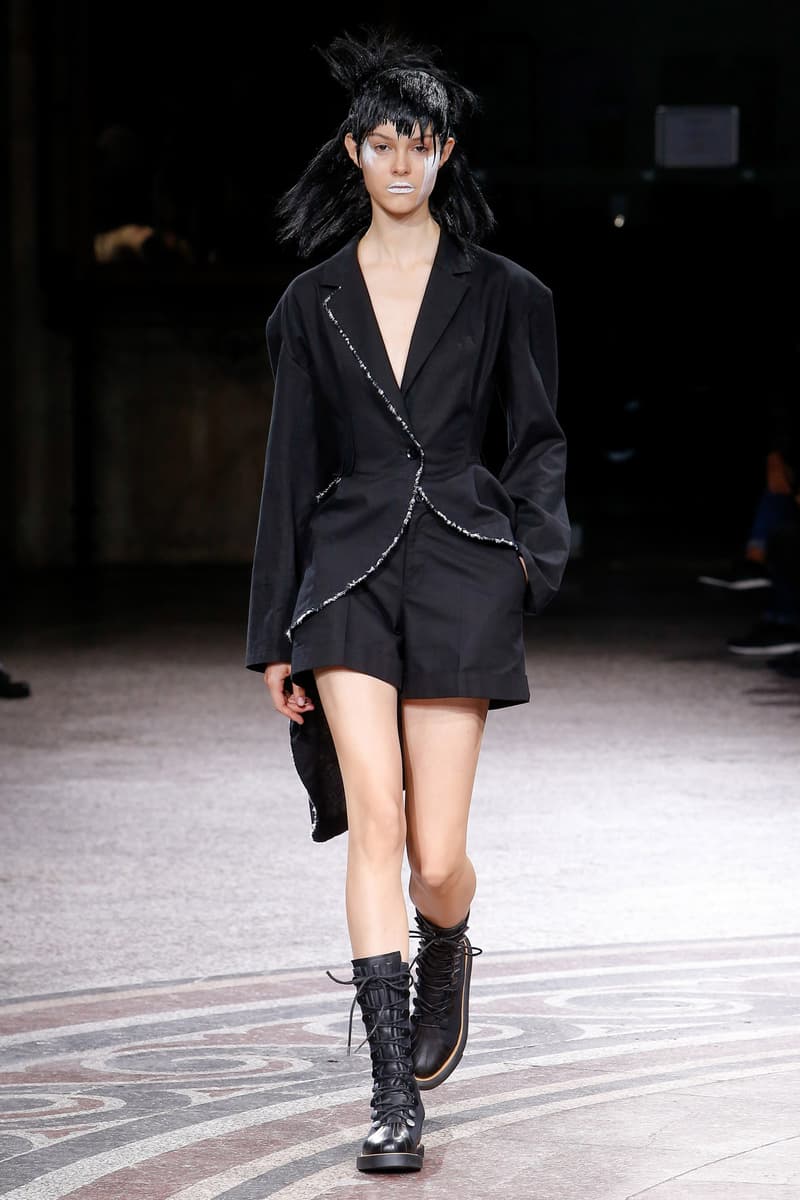 yohji yamamoto paris fashion week pfw spring summer 2017 runway