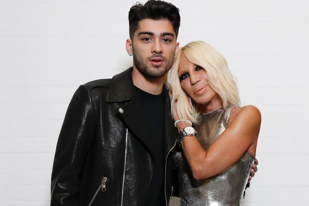 Zayn Malik Donatella Versace Versus