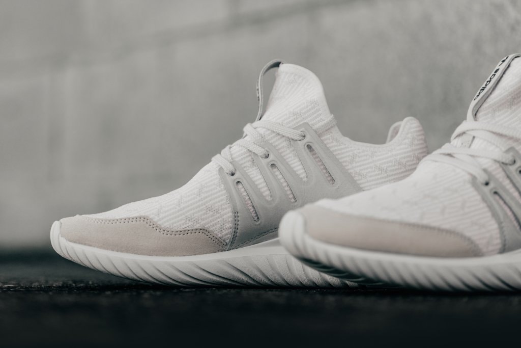 Adidas Originals Tubular Radial Primeknit In Vintage White Hypebae Adidas Originals Tubular Radial Primeknit In Vintage White Hypebae