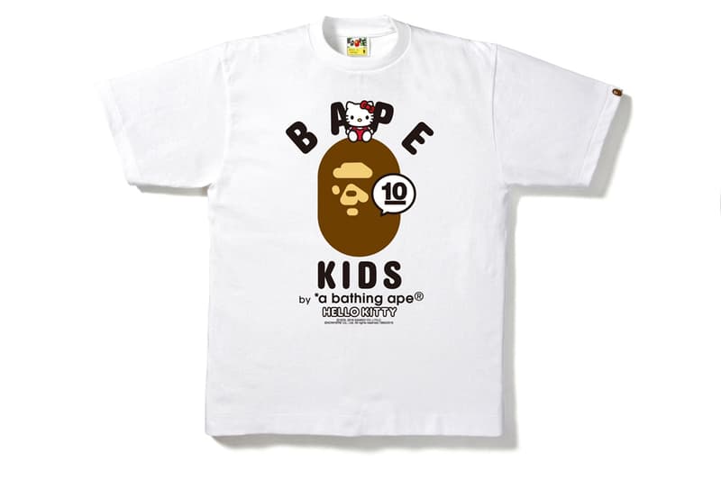 BAPE KIDS 10 Year Anniversary Collection With Hello Kitty x My Melody