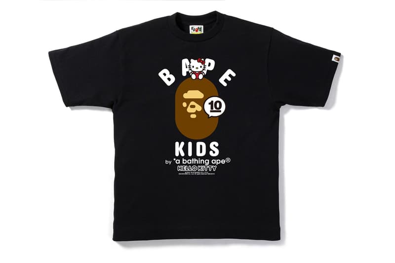 BAPE KIDS 10 Year Anniversary Collection With Hello Kitty x My Melody