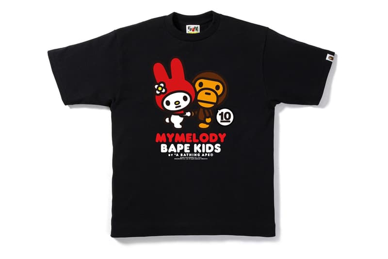BAPE KIDS 10 Year Anniversary Collection With Hello Kitty x My Melody