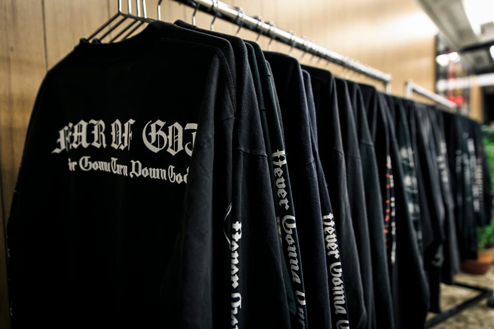 Jerry Lorenzo Fear of God Maxfield Pop Up Los Angeles