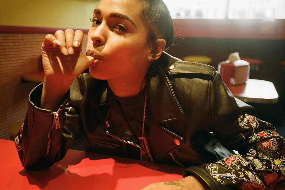 Princess Nokia MadeMe Schott Collaboration Leather Jacket