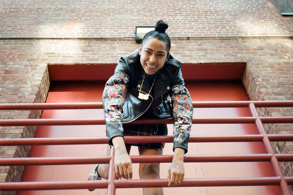 Princess Nokia MadeMe Schott Collaboration Leather Jacket