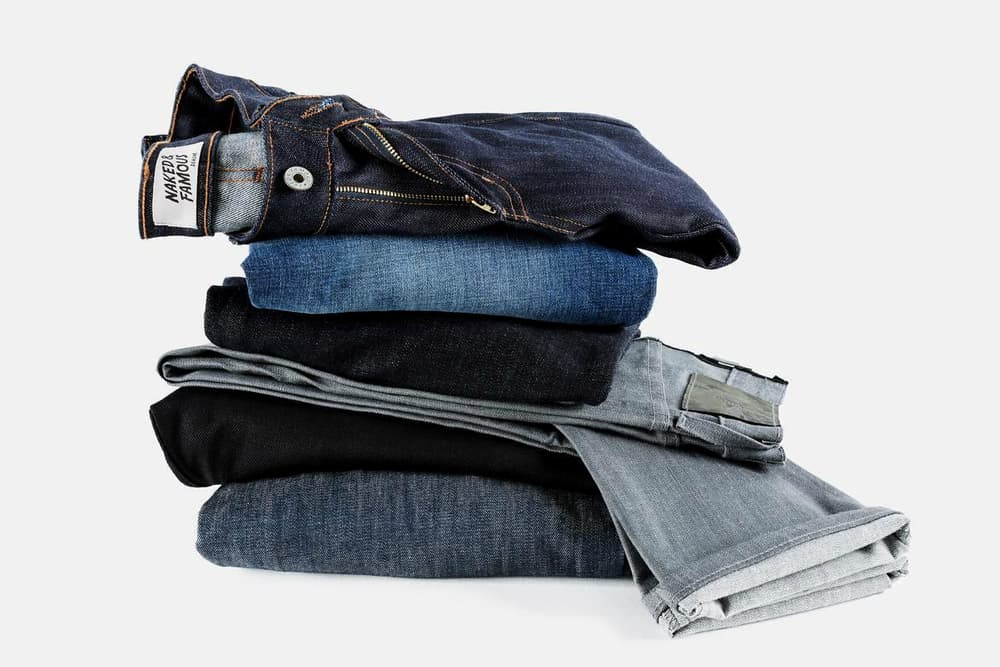 Naked and Famous Womens High Skinny Selvedge Denim Jeans
