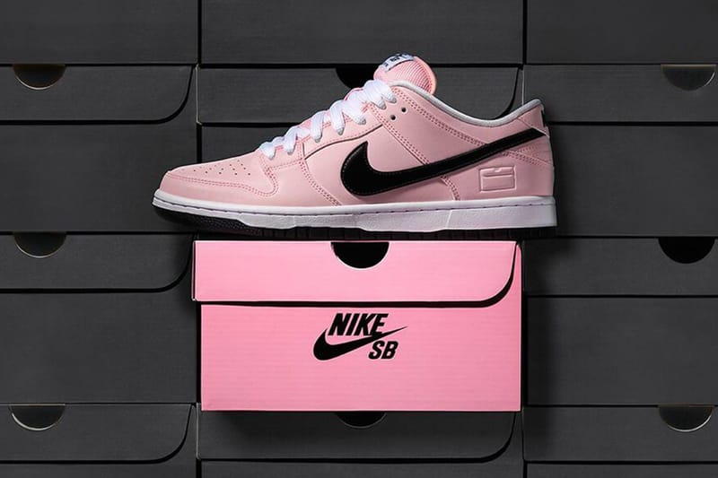 pink nike box