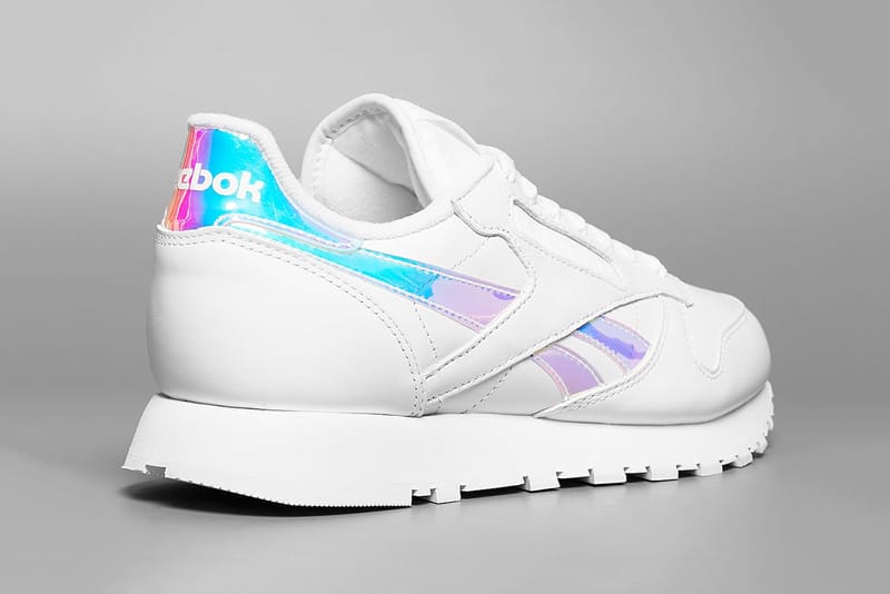 reebok white iridescent