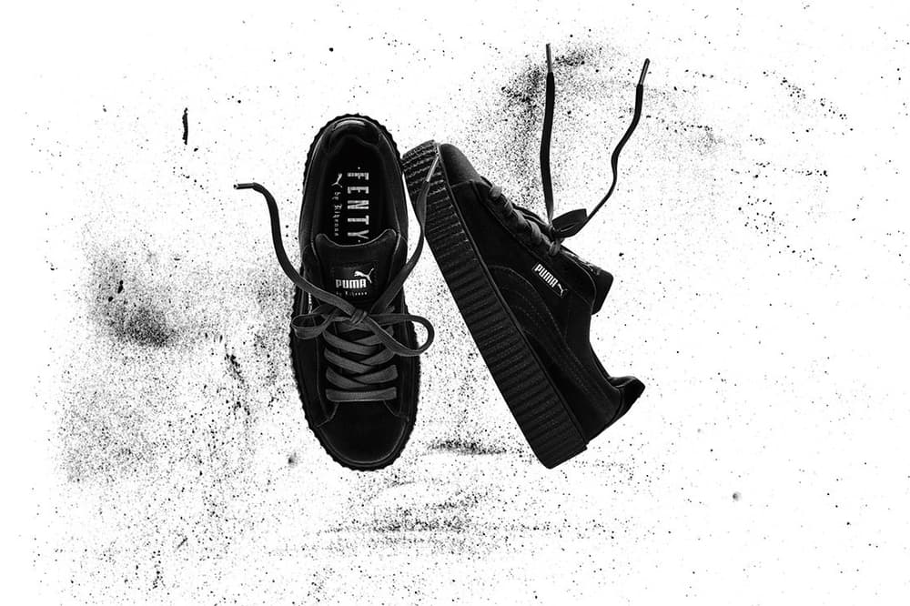 Fenty PUMA by Rihanna Velvet Leather Creeper